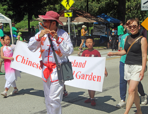 Chinese Cultural Garden in Parade of Flags at One World Day